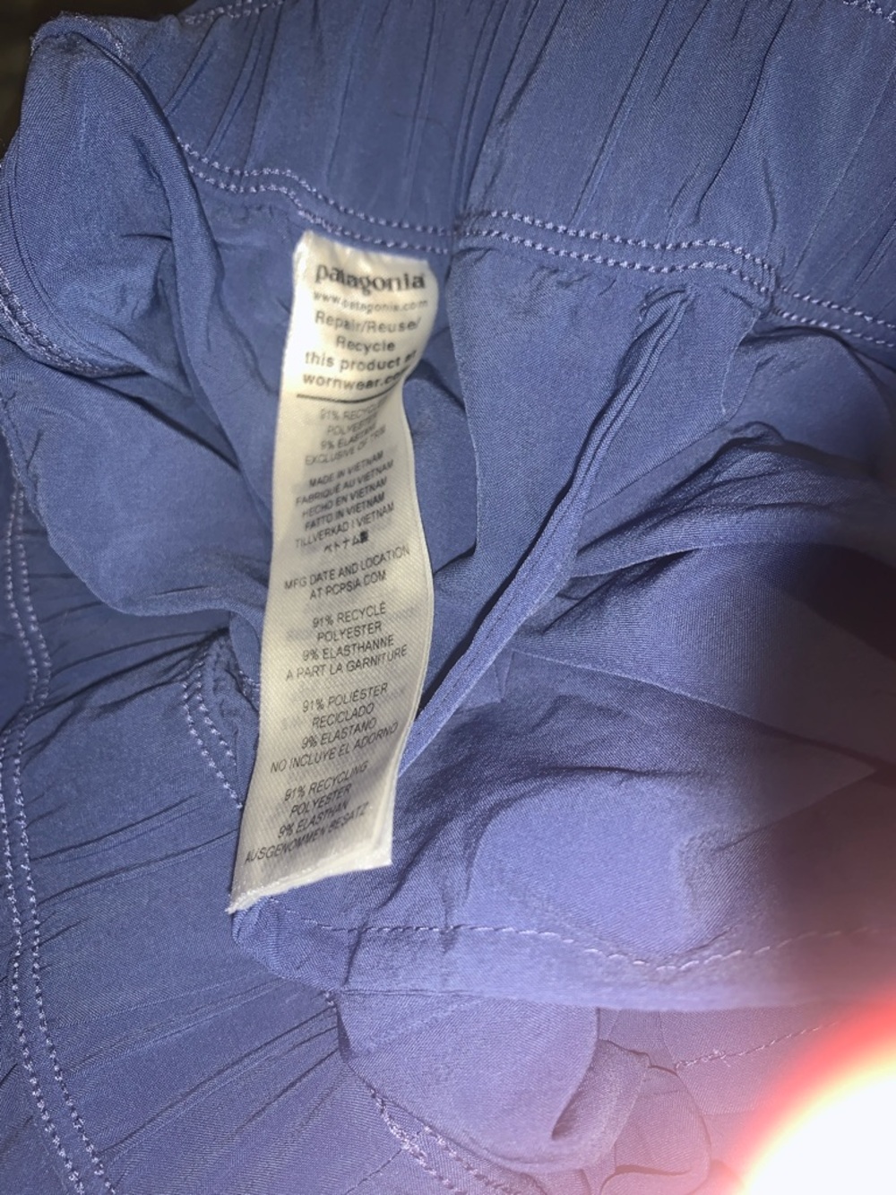 Patagonia Lightweight Sleeveless dress in Slate Blue - Picture 10 of 11
